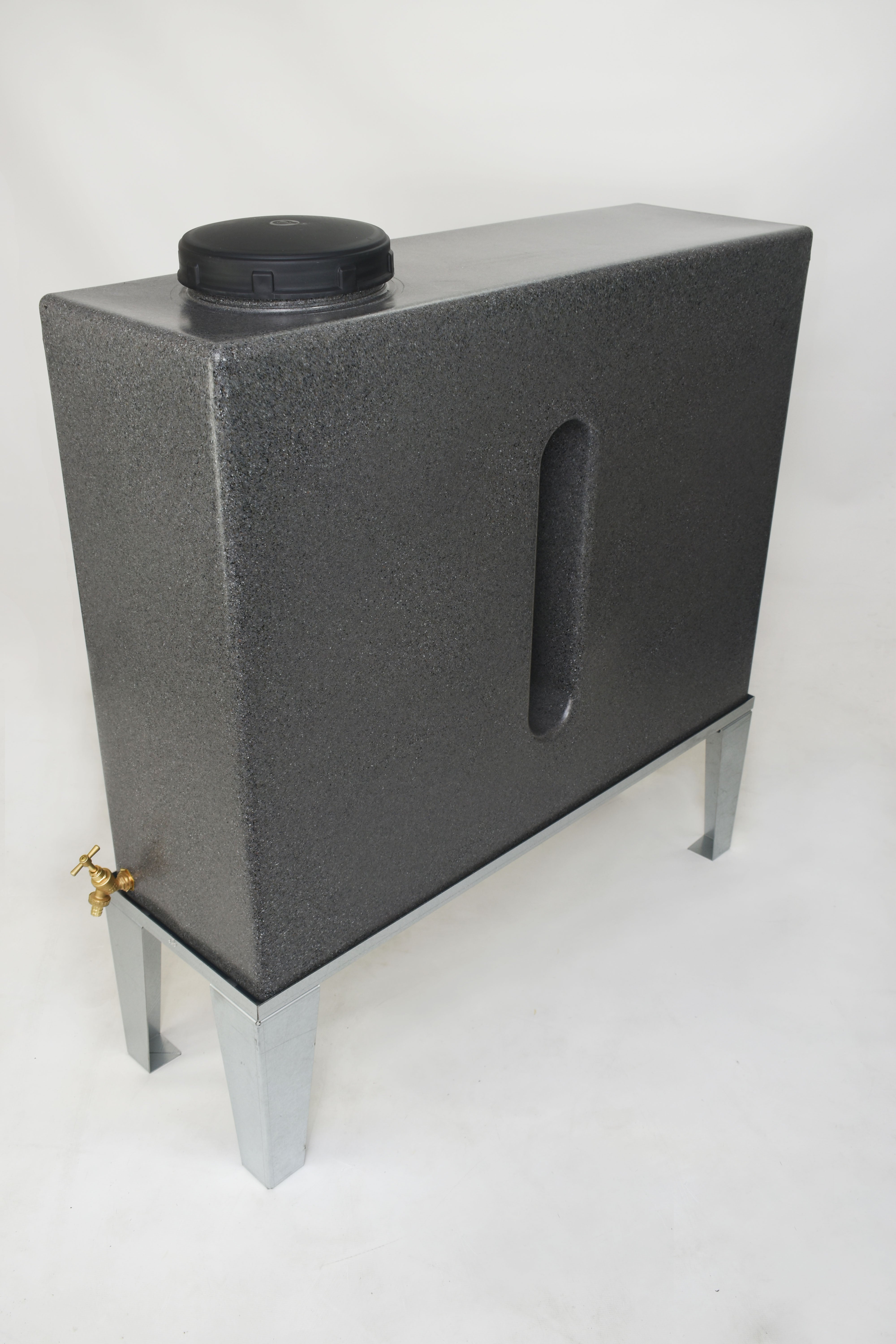 280 Litre Flat Pack Water Butt Stand - Galvanised
